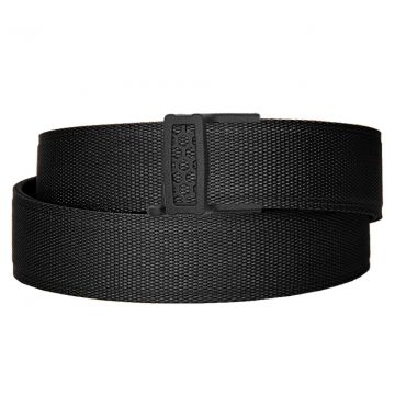 KORE ESSENTIALS, BLACK TACTICAL NYLON GUN BELT 1.5"